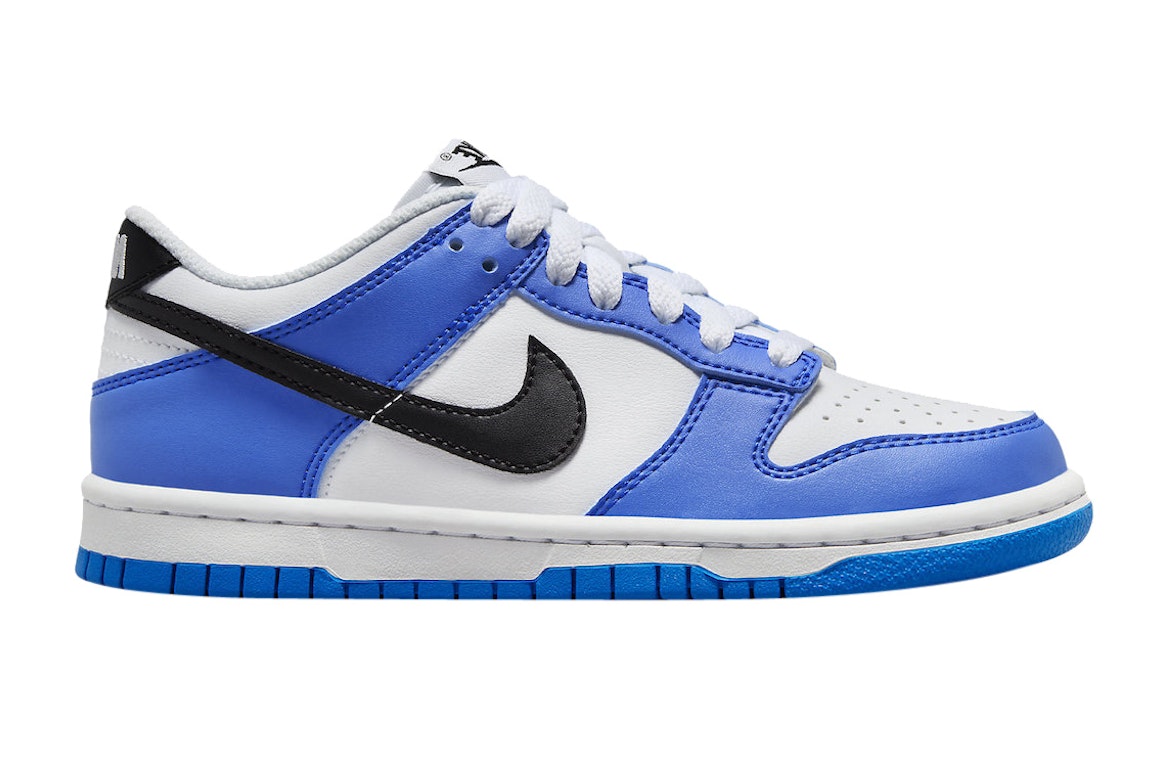 Pre-owned Nike Dunk Low Photo Blue (gs) In Photo Blue/black/white