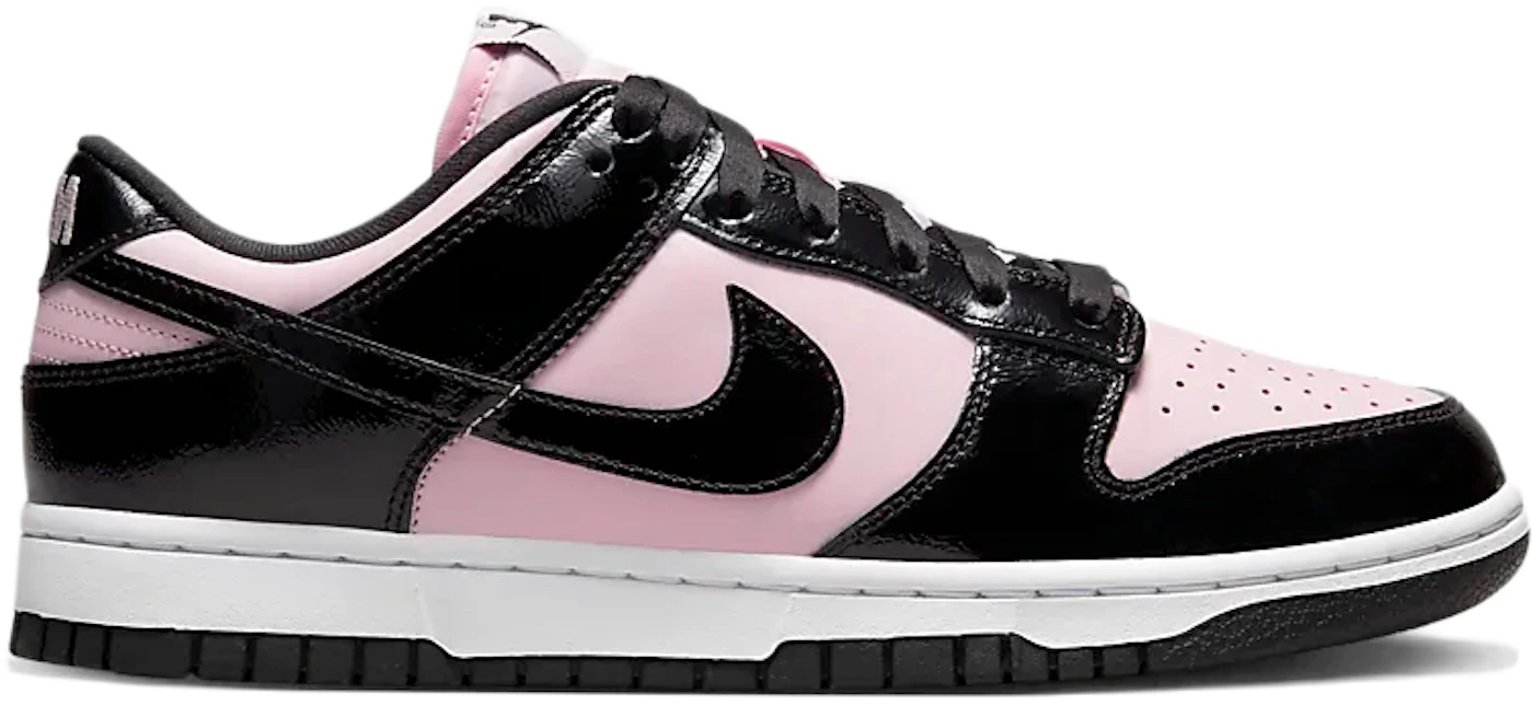 Nike Dunk Low Black Patent Pink DJ9955-600