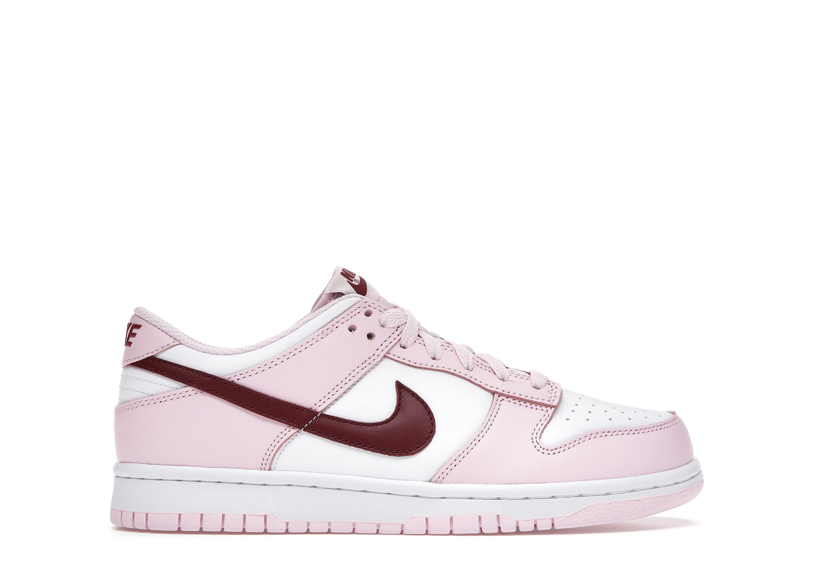 Nike Dunk Low Pink Foam Red White (GS) - CW1590-601