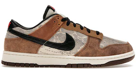 Nike Dunk Low Premium CO.JP en marrón y piel de serpiente