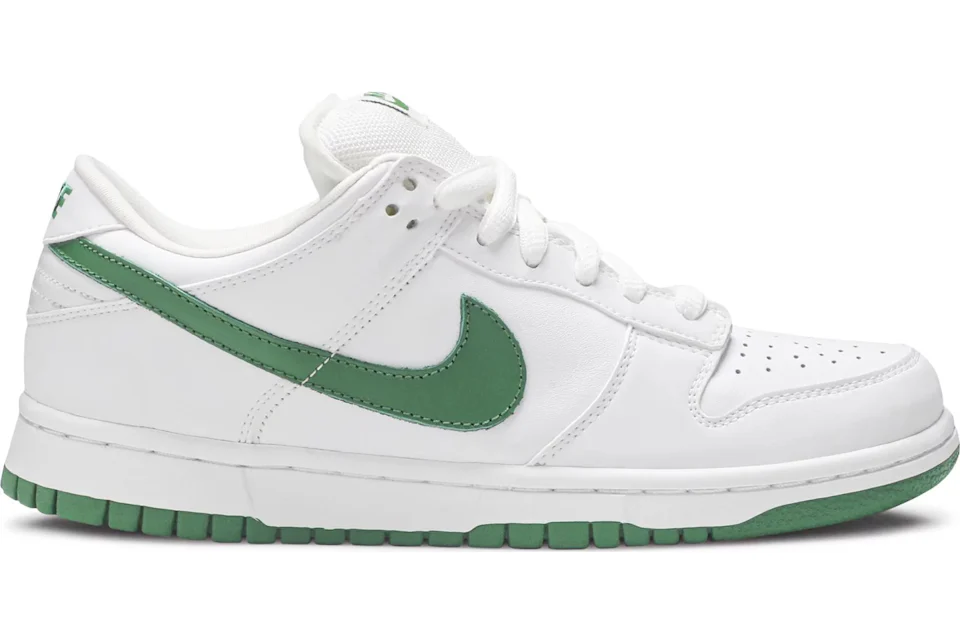 Sb dunk low green white Clearance