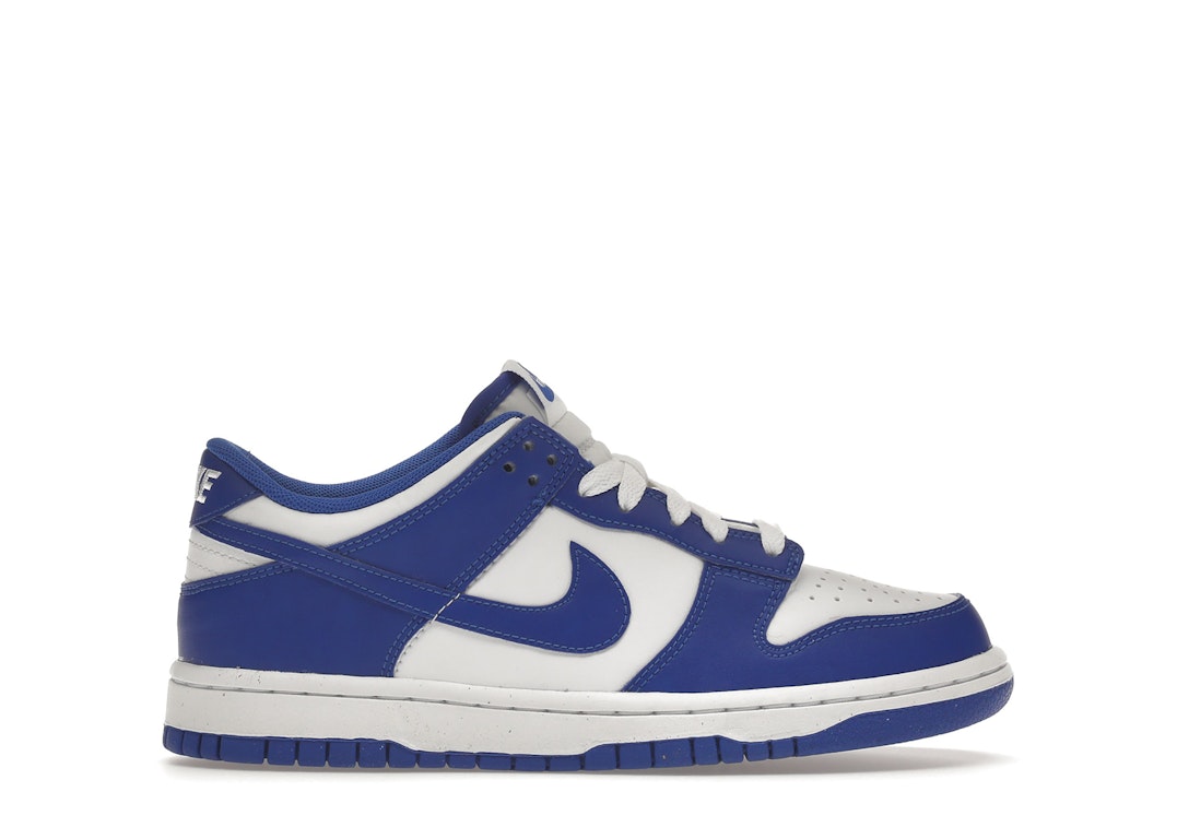 Pre-owned Nike Dunk Low Racer Blue (gs) In Racer Blue/white/racer Blue
