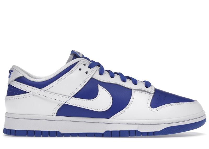 blue and white nikes