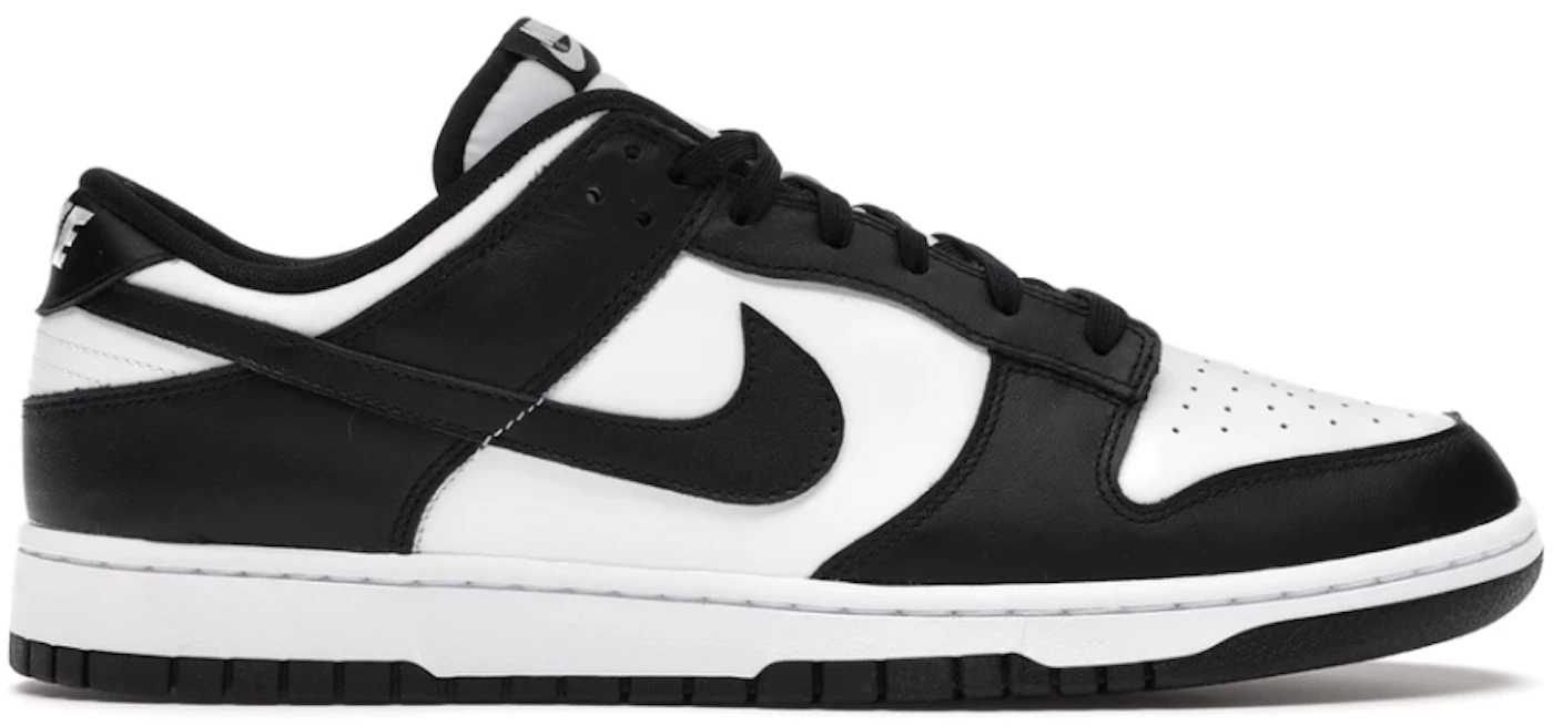 Nike Dunk Low Retro Black and White Football for Peace Charity Campaign ...