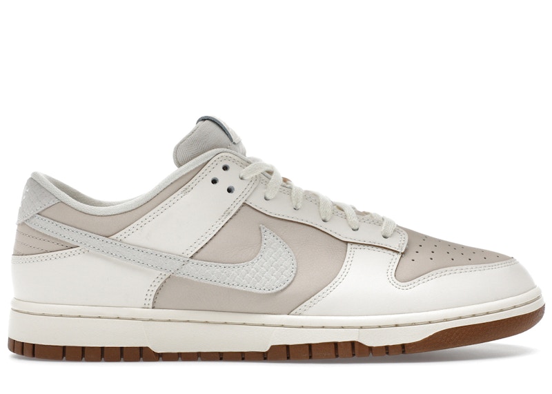 Nike Dunk Low Retro Pearl White Pale Ivory Light British Tan