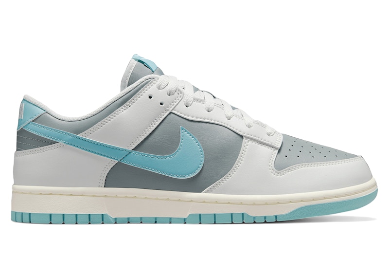 国内配送 NIKE DUNK LOW RETRO PHOTON DUST/DENIM TURQUOISE Nike Dunk Low Retro Photon Dust Denim Turquoise Men's
