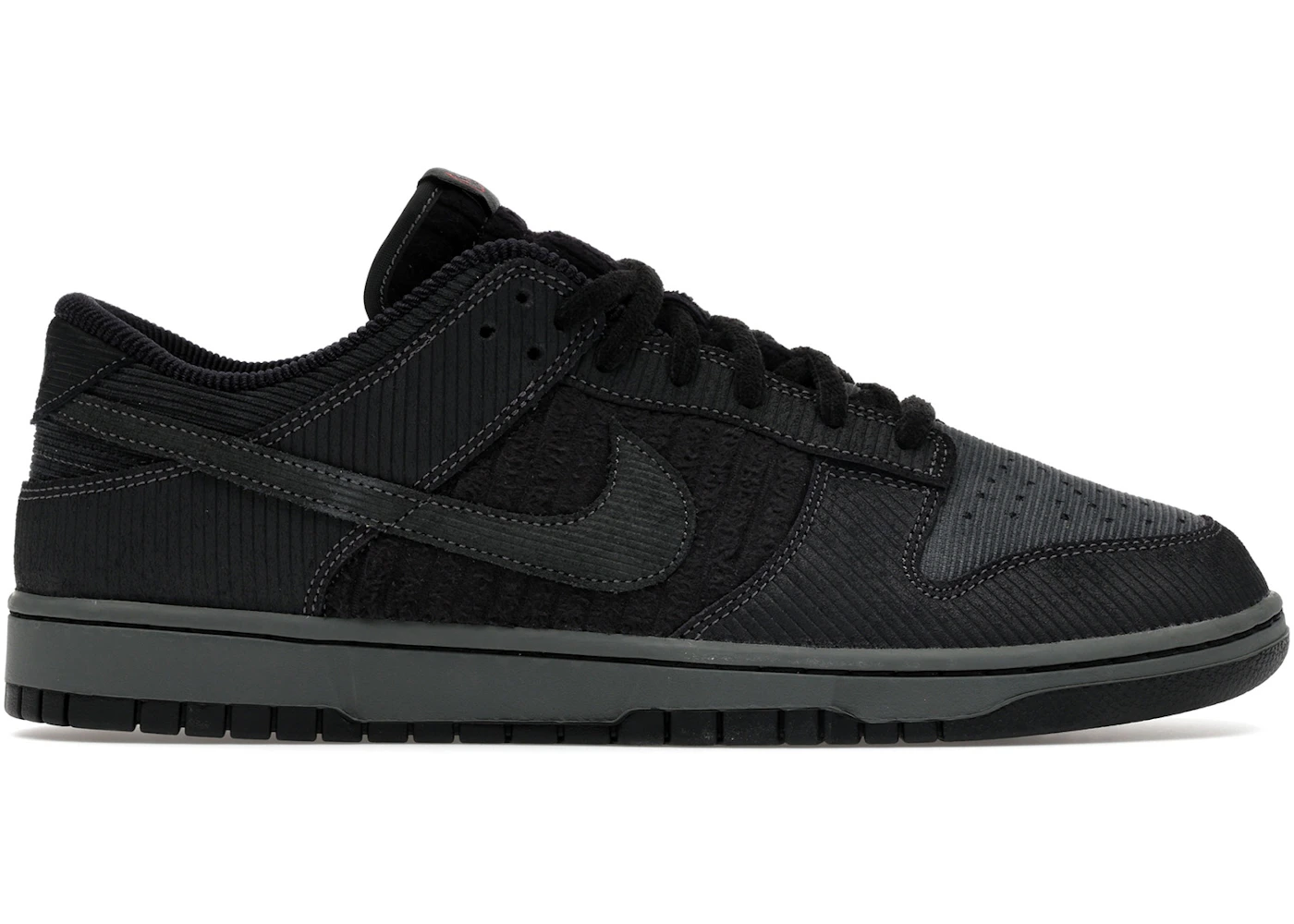 Nike Dunk Low Retro Premium Black Corduroy