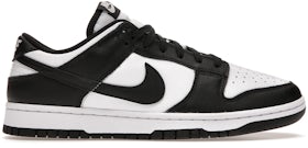 Nike Nike Dunk Low Retro White Black - Taille : 40 FR Noir - Chaussures  Baskets basses Femme 150,00 €