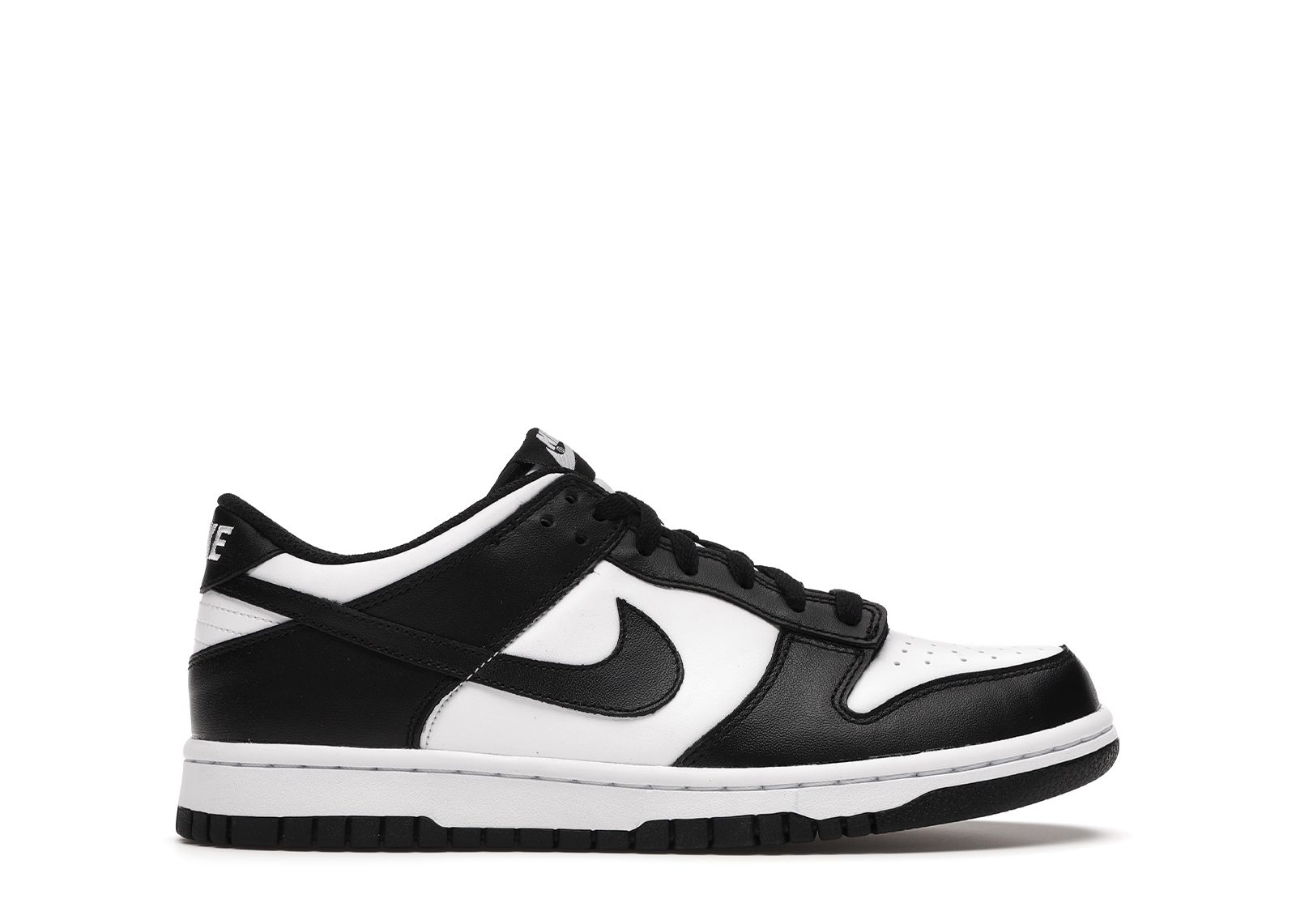 Nike Dunk Low Retro White Black (GS) - CW1590-100