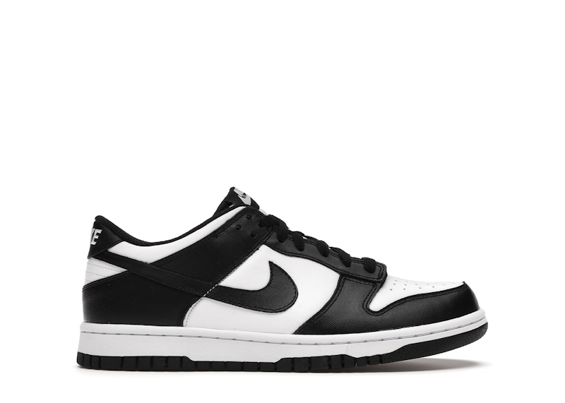 Nike GS Dunk Low Retro White Black パンダ