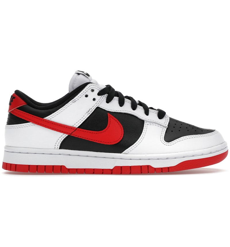 Nike Dunk Low Retro en blanco, negro y rojo Hombre FD9762-061 MX