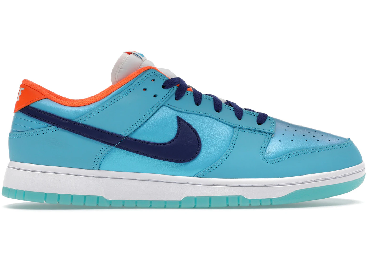 Nike Dunk Low SE Baltic Blue Total Orange Men's - HQ1538-416 - US