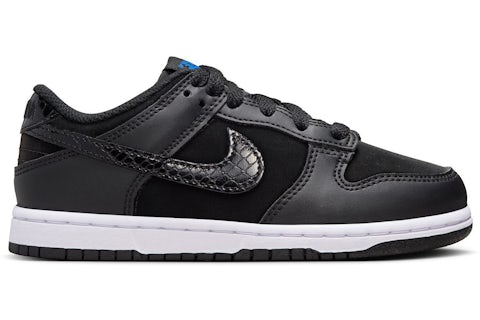 Nike Dunk Low SE Black Croc (PS) FV7473-001 US1