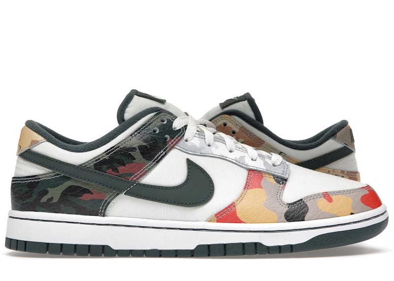 Nike Dunk Low SE Sail Multi-Camo 