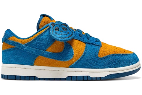 Nike Dunk Low SE Panda-Monium Court in pelle scamosciata blu