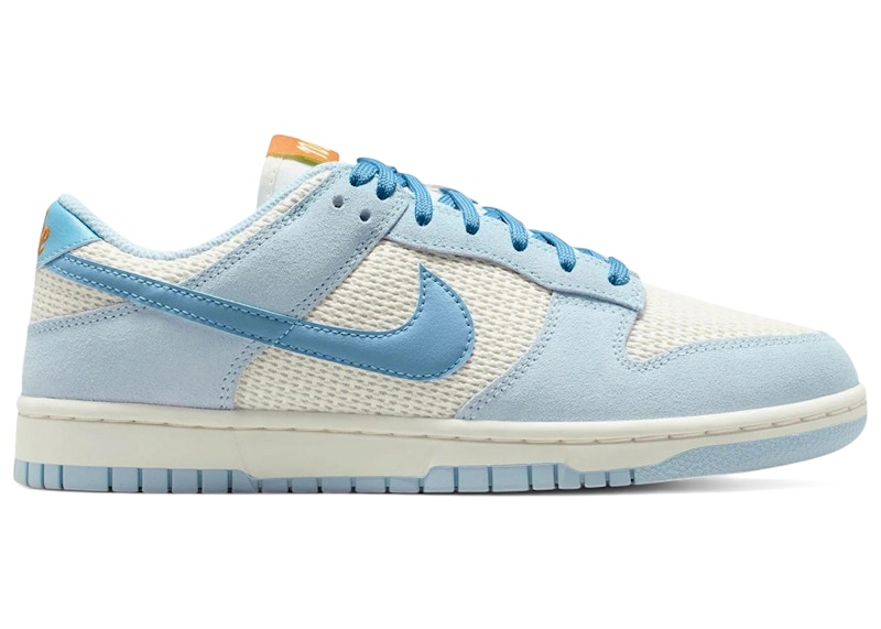 Nike Dunk Low SE Sail Work Blue Hydrogen Blue (Women's) - IH2479