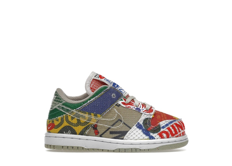 Nike Dunk Low SP City Market (TD) トドラー - DD3575-900 - JP