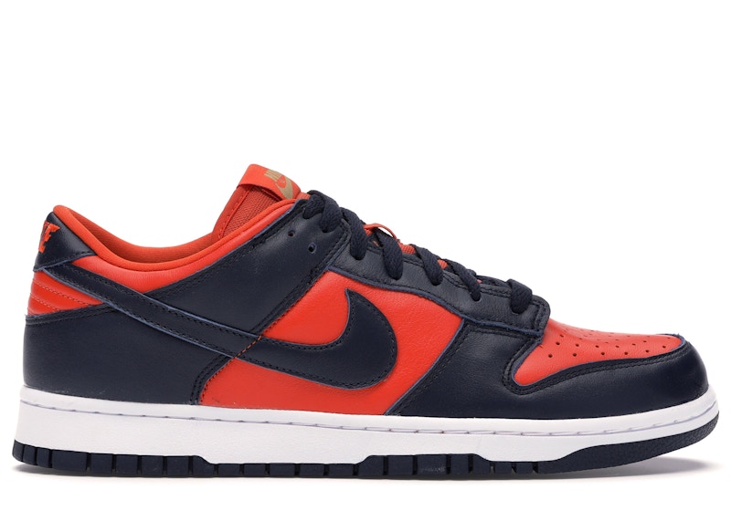 nike dunk low orange