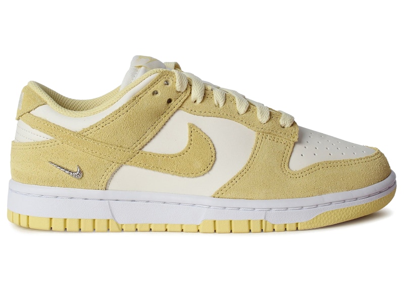 Nike Dunk Low Sail Soft Yellow Silver (Women's)