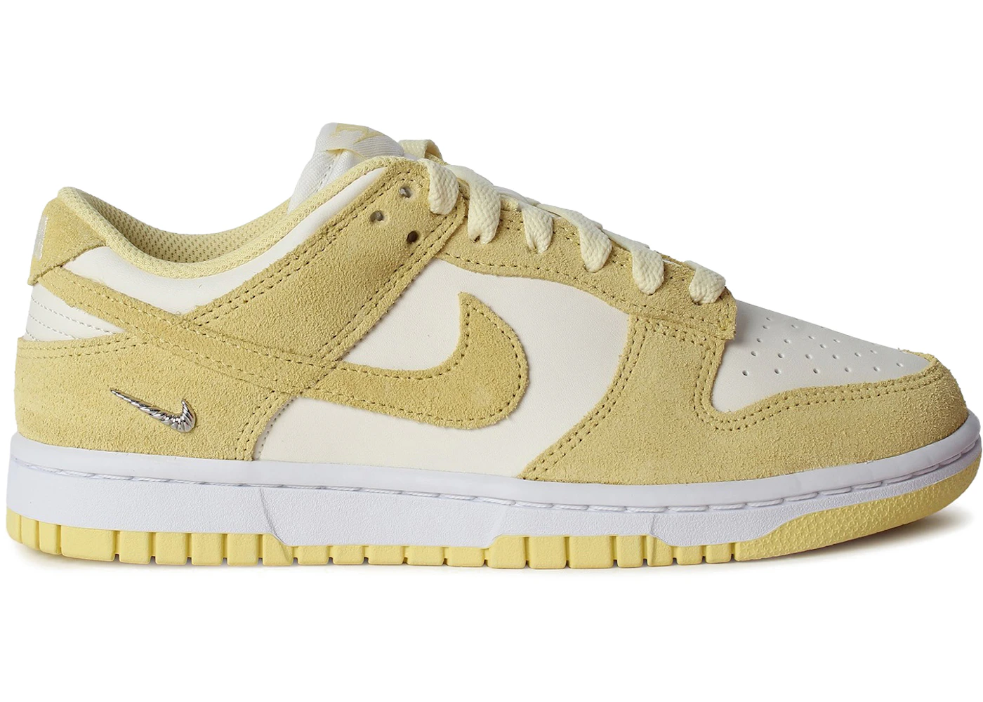 Nike Dunk Low Sail Soft Yellow Silver (Women's)