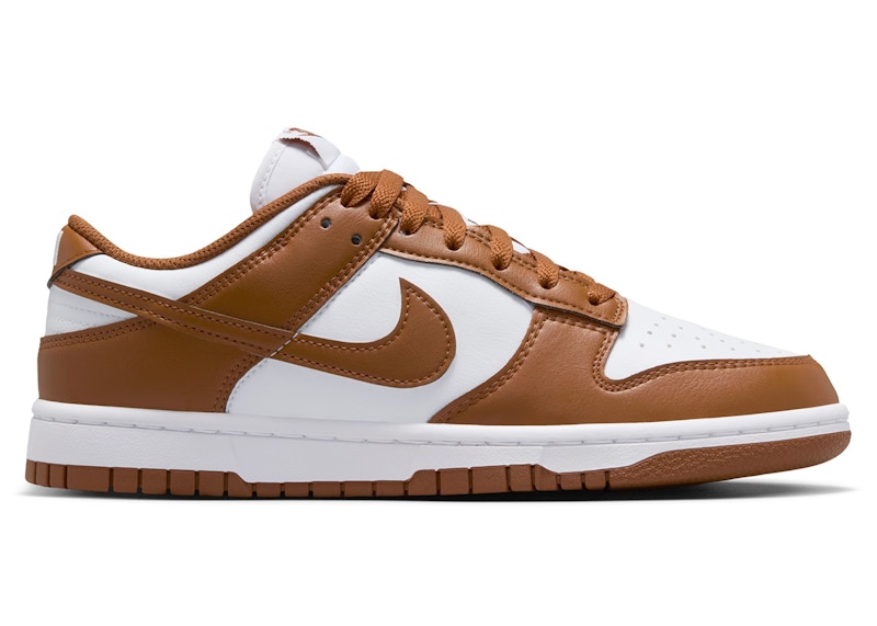 Nike Dunk ホワイト/ブラウン スニーカー Nike Dunk Low Sail White Light British Tan (Women's) - IM6572-101 - US