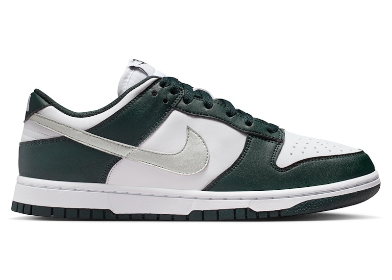 Nike Dunk Low Seaweed Metallic Silver (Women's) - IO7450-364