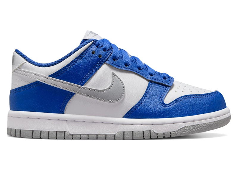 国内配送 NIKE DUNK LOW RETRO SUMMIT WHITE /PHOTO BLUE Men's sneakers and shoes Nike Dunk Low Retro Summit White