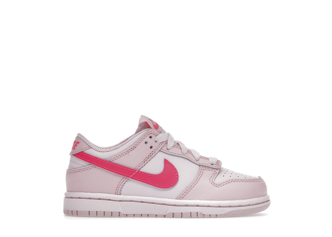Pre-owned Nike Dunk Low Triple Pink (ps) In Pink/pink