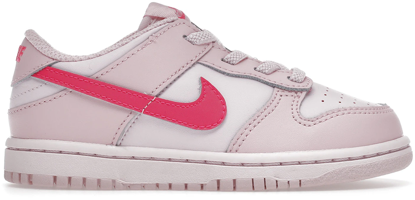 Nike Dunk Low Triple Pink (TD) Toddler - DH9761-600 - US