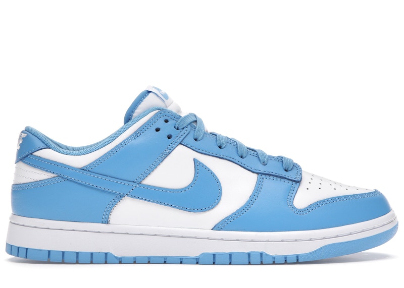 nike dunks low unc