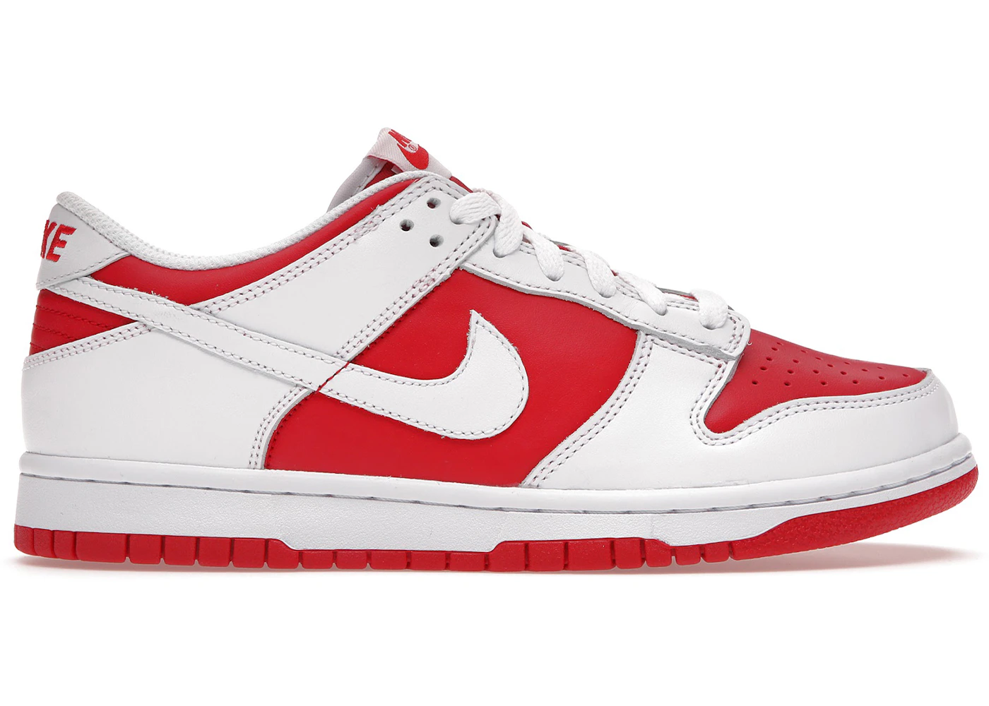 Nike dunk low university red white total orange Clearance