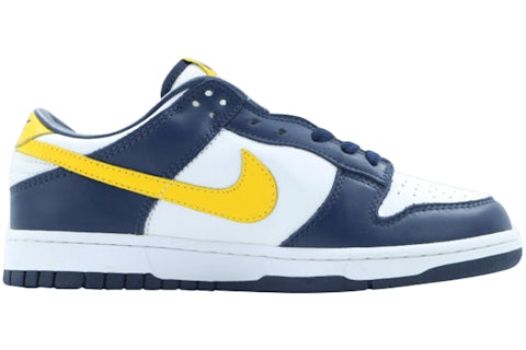 Nike Dunk Low Varsity Maize Midnight Navy Men's 304714-172 US