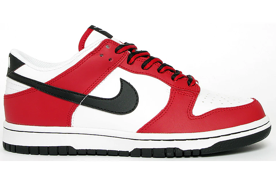 mourning weight reap Nike Dunk Low White Black Red (GS) - 304874-105 - US