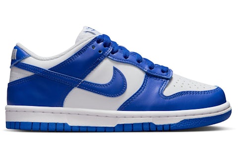 Nike Dunk Low White Hyper Royal (GS) FB9109-131 US