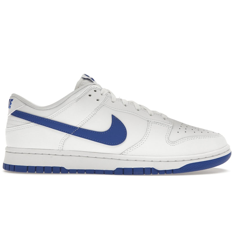 Nike Dunk Low en blanco y azul real Hombre DV0831-104 US