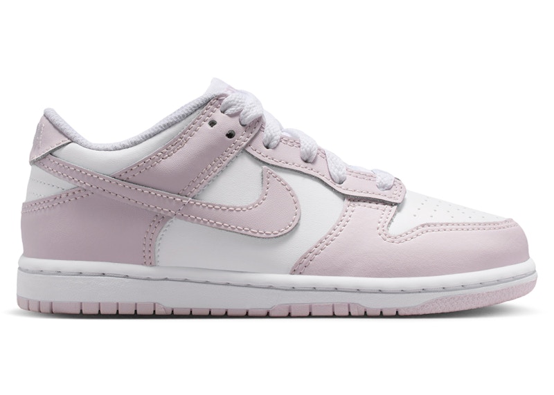 Pre-owned Nike Dunk Low Sneakers In White/light Violet