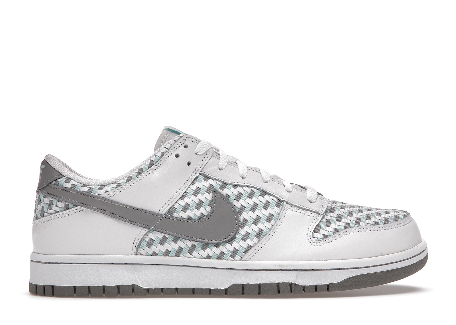 Nike Dunk Low White/Medium Grey-Skylight (Women's) - 309324-101 - US