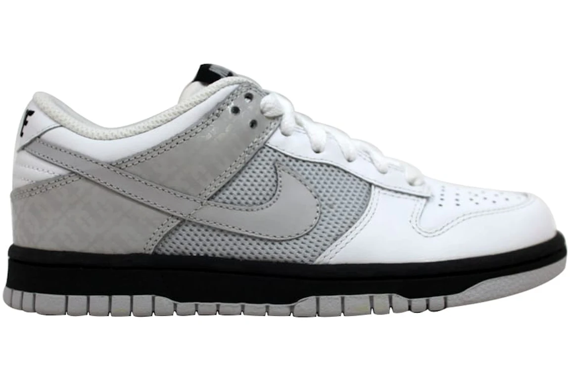 Nike Dunk Low White/Neutral Grey-Black (W)
