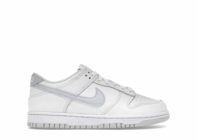 Pre-owned Nike Dunk Low Sneakers In White/pure Platinum