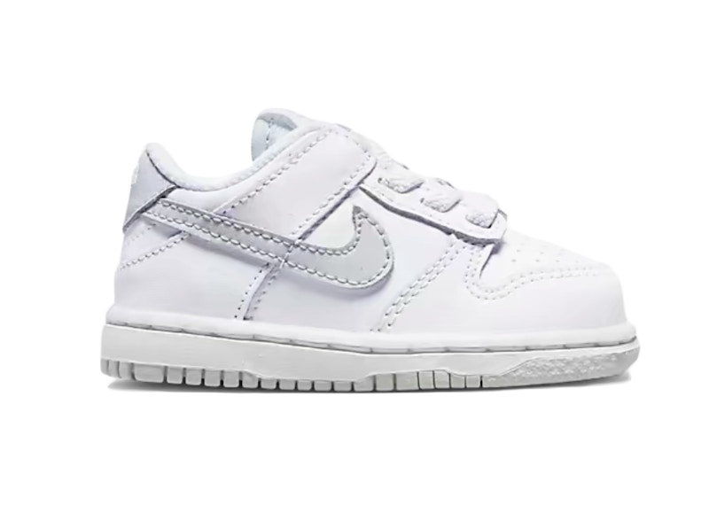 Nike Dunk Low White Pure Platinum (TD) Toddler - DH9761-102 - US