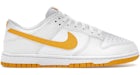 Nike Dunk Low White University Gold