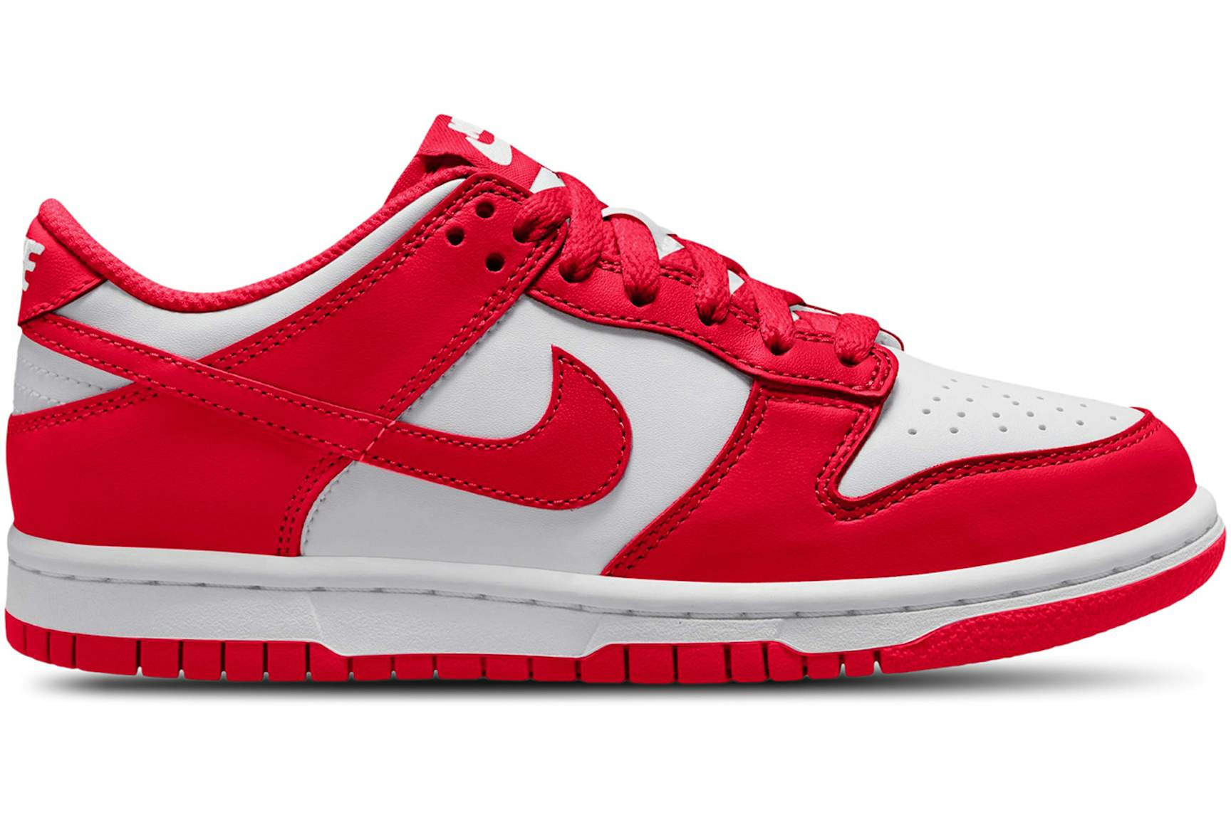 Nike Dunk Low White University Red (GS) - FB9109-119 - US