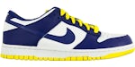 Nike Dunk Low Blanc Wicked Violet Vibrant Jaune (femme)
