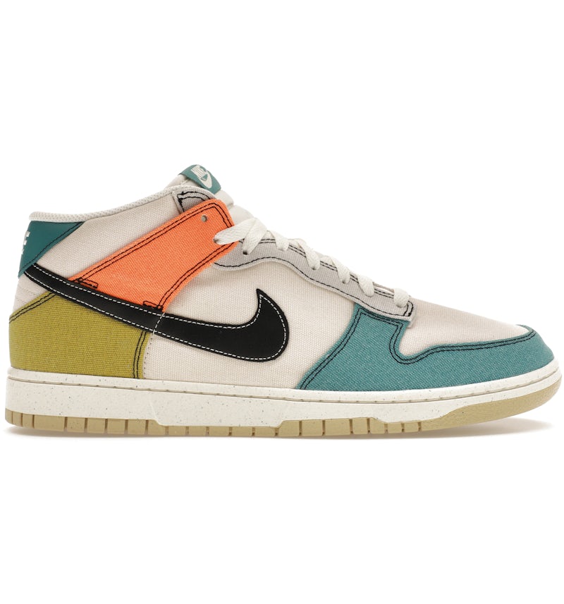 Nike Dunk Mid Pale Ivory Multi Men's DV0830-100 US