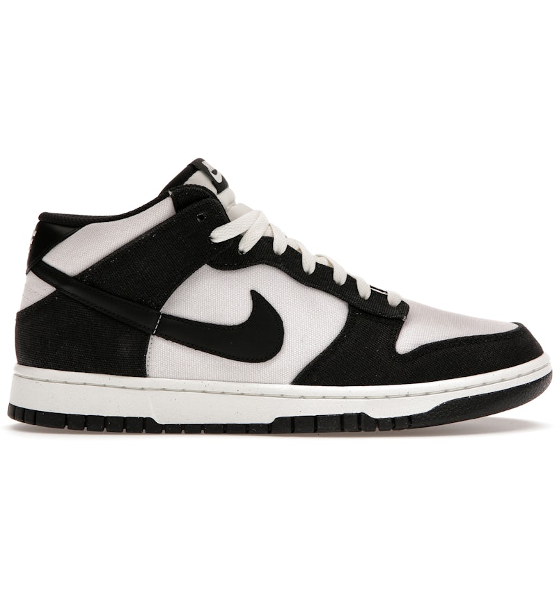 Nike Dunk Mid Canvas Panda Men's DV0830-102 US - Main Image