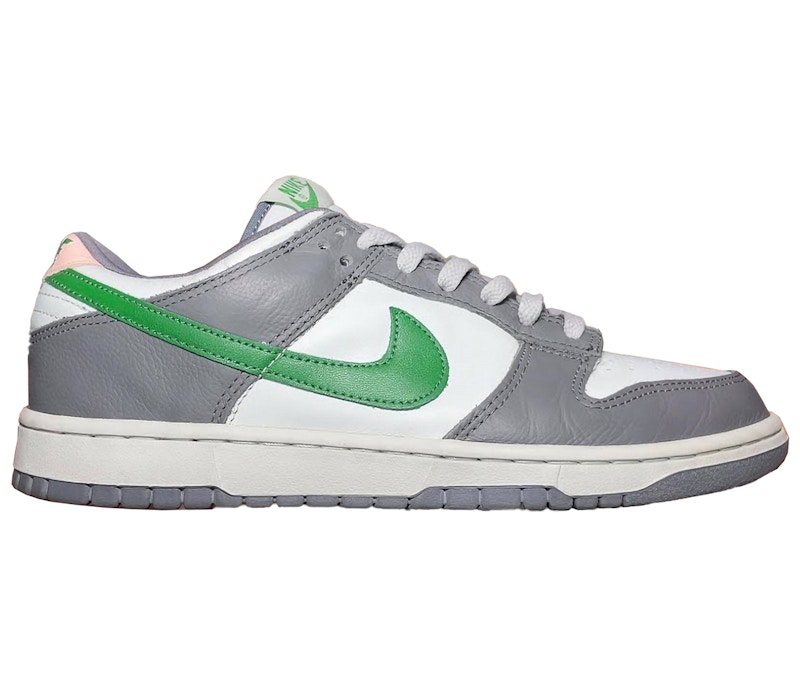 Green and 2024 gray nikes