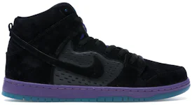 Nike SB Dunk High Black Purple Box Men's - 833456-002 - US