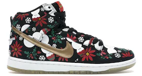 Nike SB Dunk High Concepts Ugly Christmas Sweater Black (Special Box)
