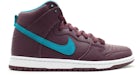 Nike SB Dunk High Deep Burgundy Aquamarine