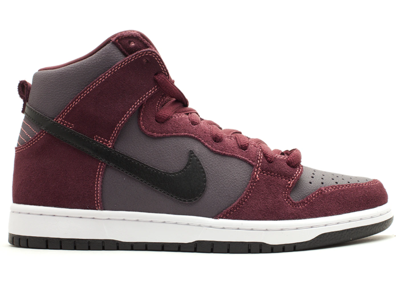 Nike SB Dunk High Deep Burgundy Gridiron Men s 305050 602 US